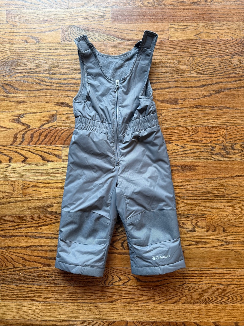 Columbia Kids Gray Insulated Snow Overalls